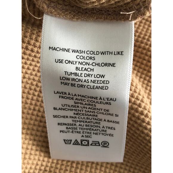 We The Free Easy Does It Thermal Top Women's XS  in Cuban Sand NEW - Picture 8 of 8